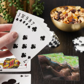 Orang-oetan moeder en baby pokerkaarten (Insitu)