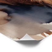 Orang-oetan nr. 4 Glanzend Poster (Hoek)