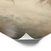 Orang-oetan nr. 6 Glanzend Poster (Hoek)