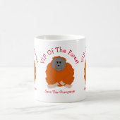 Orang-oetan ontwerp gepersonaliseerd koffiemok (Center)