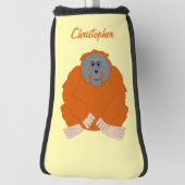 Orang-oetan ontwerp golfheadcover (Draai 90)