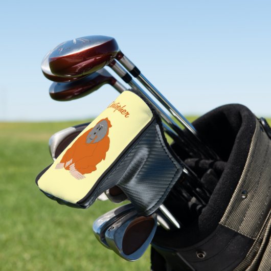 Orang-oetan ontwerp golfheadcover (Insitu)