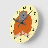 Orang-oetan ontwerp ronde klok (Hoek)