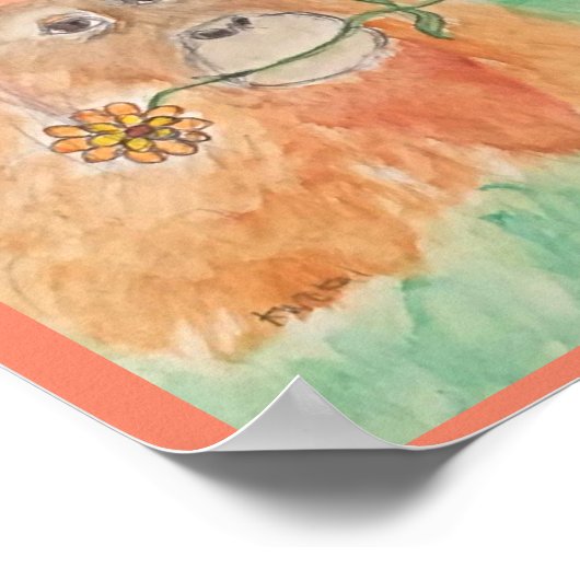 orang-oetan poster (Hoek)