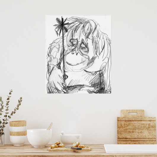 orang-oetan poster (Keuken)