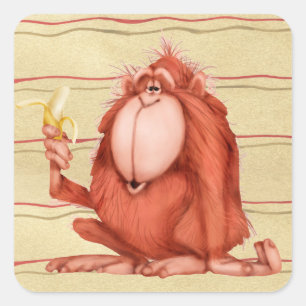 Orang-oetan - Stickers