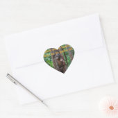 Orang-oetan Wildlife Hart Sticker (Envelop)