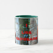 Orang-oetans Ik hou van roodharigen Mok (Midden)