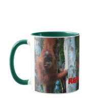 Orang-oetans Ik hou van roodharigen