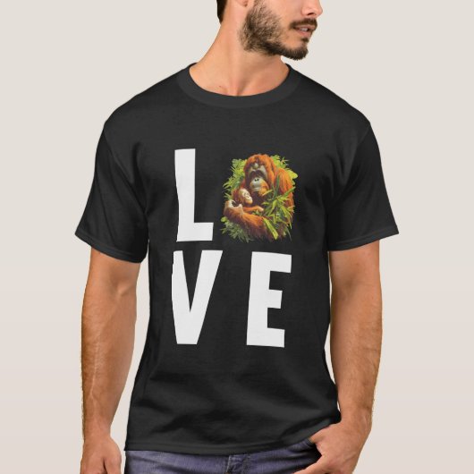 Orang-oetans Orang-oetan T-shirt (Voorkant)