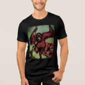  orang-oetans Tri-Blend shirt (Voorkant)