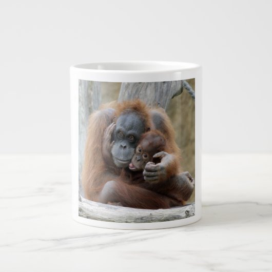 Orang Utan 001 Grote Koffiekop (Voorkant)