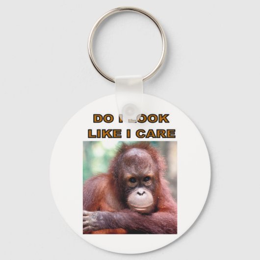 orangatang sleutelhanger (Voorkant)