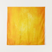 Orange abstract watercolor macro texture backgroun wandkleed (Voorkant (horizontaal))