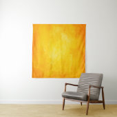Orange abstract watercolor macro texture backgroun wandkleed (In Situ (horizontaal))
