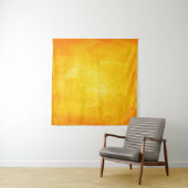 Orange abstract watercolor macro texture backgroun wandkleed (In situ)
