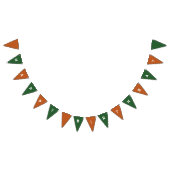 Orange And Green Happy Birthday Vlaggetjes (Alle)