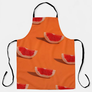 ORANGE AND WHITE FLORAL TEXTILE SCHORT