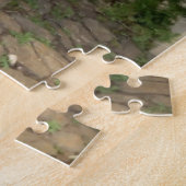 Orange and Yellow Flower Legpuzzel (Zijkant)