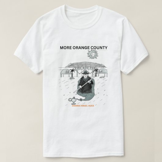 ORANGE ANGEL DUCK More Orange County Chapter shirt (Design voorkant)