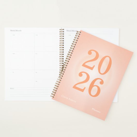 Orange Aura Big Year Planner (Display)