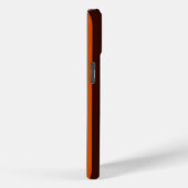 Orange Background Ready to Case-Mate iPhone Case (Achterkant / Rechts)