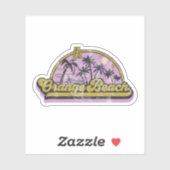 Orange Beach, Alabama Sticker (Vel)