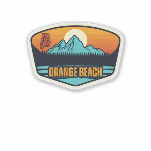 Orange Beach, Alabama Sticker (Voorkant)