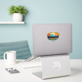 Orange Beach, Alabama Sticker (Laptop op bureau)