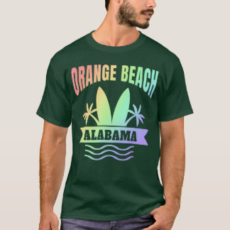 Orange Beach Alabama Vakantie Souvenir T-shirt