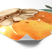 Orange Blossom Bee Gender Reveal Voting Poster (Hoek)