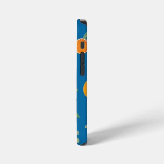 orange blossom cell phone case iPhone hoesje (Linkerkant)