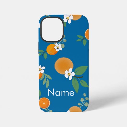 orange blossom cell phone case iPhone hoesje (Achterkant)