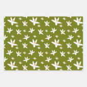 Orange Blossom Wrapping Sheets Inpakpapier Vel (Voorkant 3)