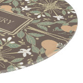 Orange Blossoms Pattern Snijplank (Hoek)