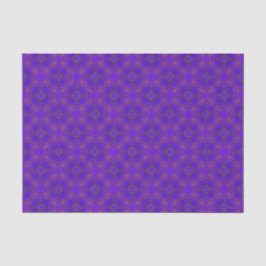 Orange Blue Purple Abstract Lattice Pattern Tissuepapier