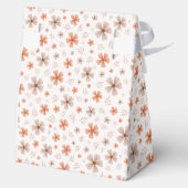 ORANGE BOW & ARCH FALL PUMPKIN FLOWERS BIRTHDAY BEDANKDOOSJES (Achterkant)