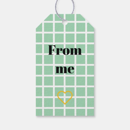 Orange Cadeaulabel (Achterkant)