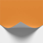 Orange Cadeaupapier (Hoek)