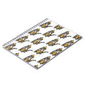 Orange Cat Notitieboek (Linkerzijde)