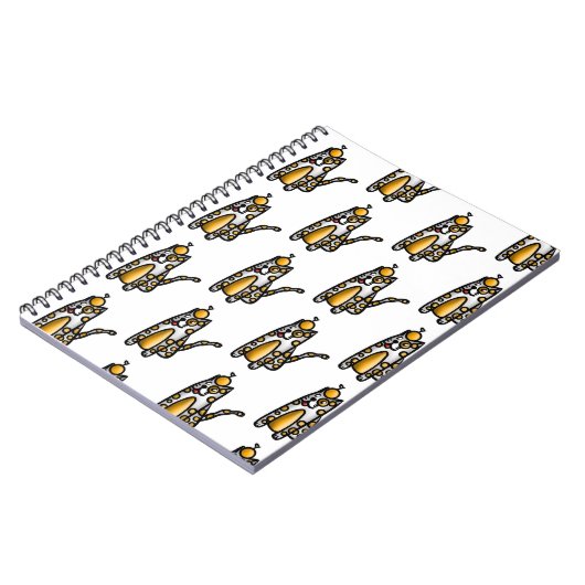 Orange Cat Notitieboek (Linkerzijde)