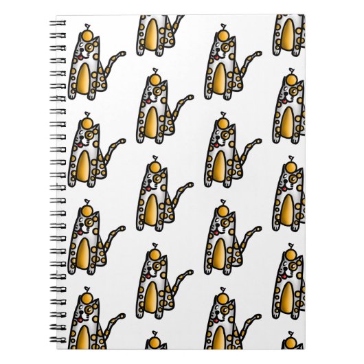 Orange Cat Notitieboek (Voorkant)