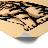 Orange Cat Quotes Poster (Hoek)