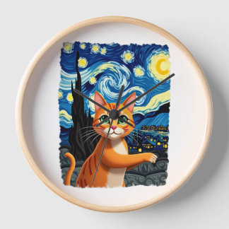 Orange Cat Selfie  Starry Night Cat Mom Cat Lovers