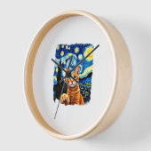 Orange Cat Selfie  Starry Night Cat Mom Cat Lovers (Hoek)