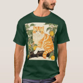 Orange Cat T-shirt (Voorkant)