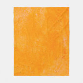 Orange cement surface,  abstract pattern backgroun fleece deken (Voorkant)