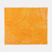 Orange cement surface, abstract pattern backgroun fleece deken (Voorkant (Horizontaal))