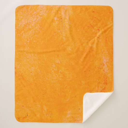 Orange cement surface,  abstract pattern backgroun sherpa deken (Voorkant)