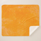 Orange cement surface,  abstract pattern backgroun sherpa deken (Voorkant (horizontaal))